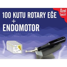 100 Kutu Rotary Eğe + Endomotor